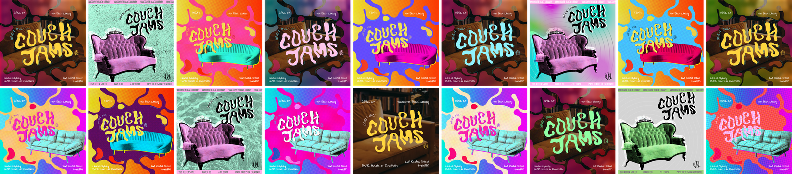 multiple images of prtototype screens